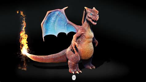 Artstation Charizard Pokemon Creature Concept