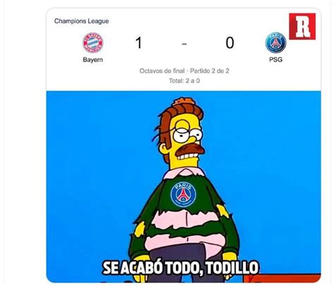 Los Mejores Memes De La Eliminación Del Psg Ante El Bayern Múnich Por