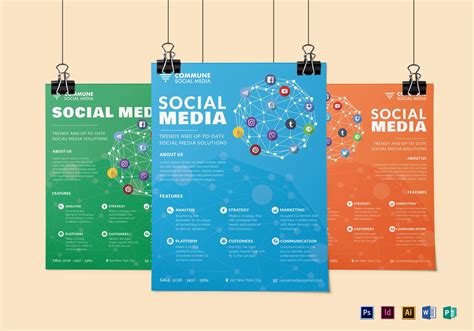 Layout Social Media Flyer Design Template In Psd Word Publisher