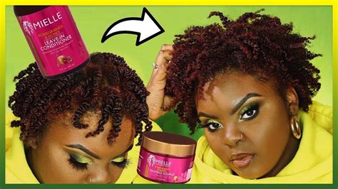 Twist Out On 4c Natural Hair Mielle Organics Pomegranate And Honey Collection Joynavon