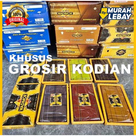 Jual Sarung Wadimor Original Murah Kodian Grosir Per 10 Pc 1 Kodi Isi