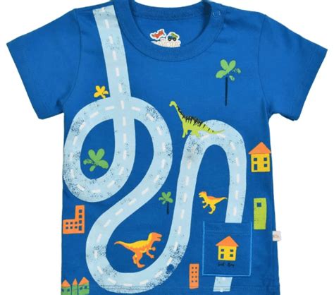 Camiseta Dakota Baby Marina Dk293605 Olímpica