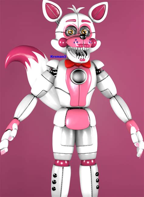 Fnaf Sister Location Funtime Foxy By Krsman30 On Deviantart