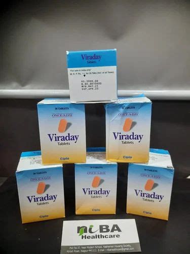 Viraday Tablets Cipla Treatment Hiv Infection At Rs Bottle In Nagpur