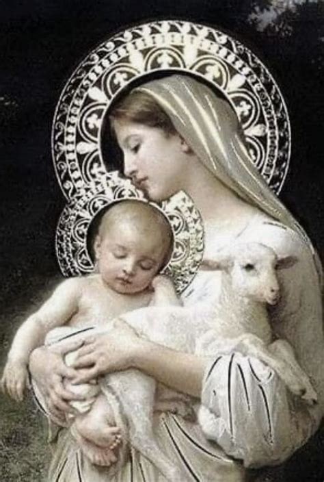 Pin By On Mother Mary Images Virgin Mary Art Jesus And Mary