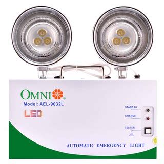 Omni Automatic Emergency Light Ael L Shopee Philippines