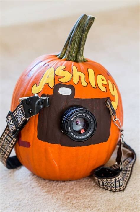 My New Camera Pumpkin Perfect Decoration For The Fall Obsessed Photographer Aka Me Pumpkin