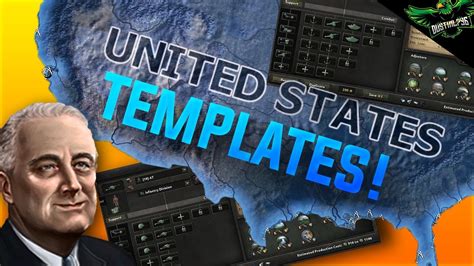 HOI4 USA Template Guide (Hearts of iron 4 American templates Tutorial ...