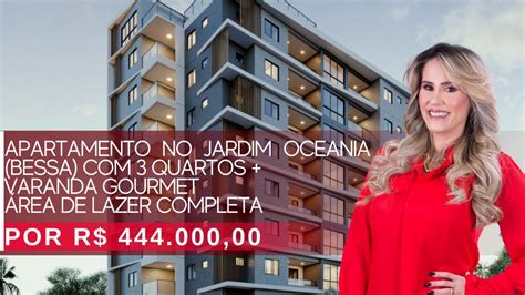 Apartamento No Jardim Oceania Bessa Quartos Varanda Gourmet