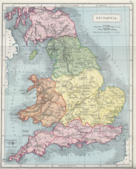 Vismor Britain70bc Ad180 Atlas Of Ancient And Classical Geography