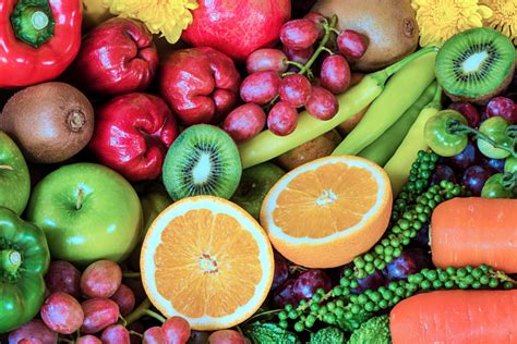 Nutritious Fruits And Vegetables Jigsaw Puzzle In Fruits Veggies