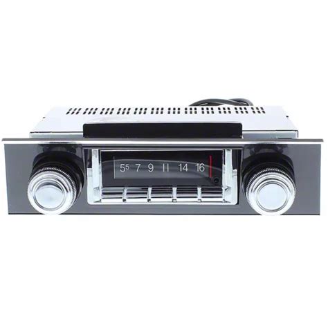 Custom Autosound Ecklers Usa Series Radio With Bluetooth Black