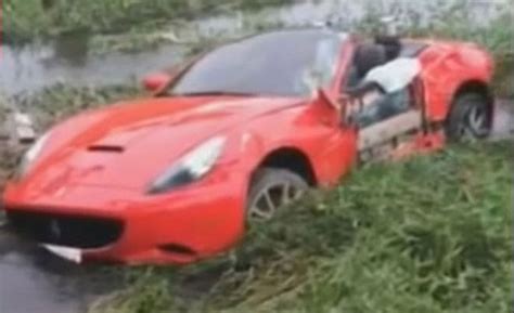 Ferrari California River Crash Autowise