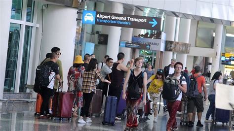 Semenjak Tarif Pcr Turun Kedatangan Penumpang Di Bandara Ngurah Rai