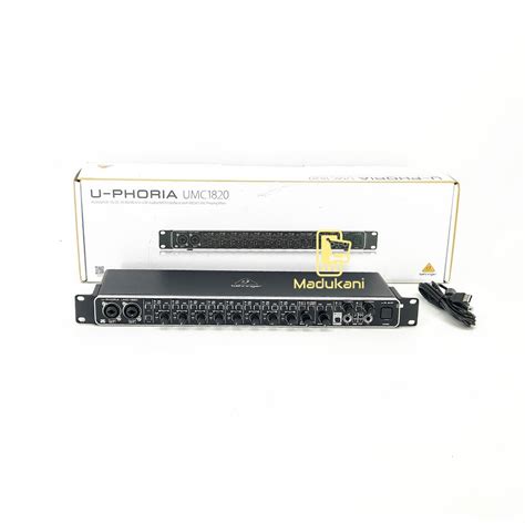 Behringer UPHORIA UMC1820 USB Audio MIDI Interface Audiophile 18x20 ...