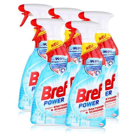 5x Henkel Bref Power Gegen Bakterien Schimmel 750 Ml Reiniger EBay