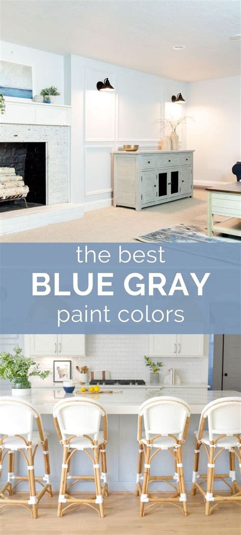 The Best Blue Gray Paint Colors For Your Kitchen And Living Room With