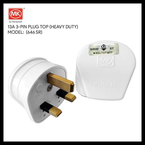 Mk Whi A Fused Plug Top Sirim Approve V A Plug Top