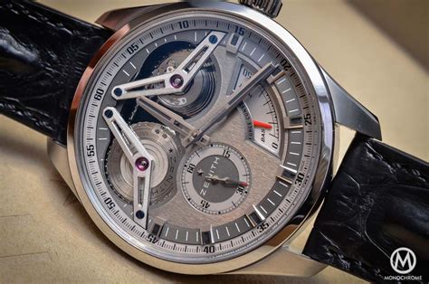 Hands On The New Zenith Academy Georges Favre Jacot Now In Titanium