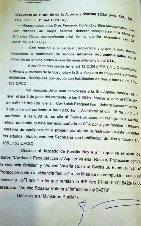 Citan A El Polaco Y A Su Hija A Declarar En La Causa Por Violencia De