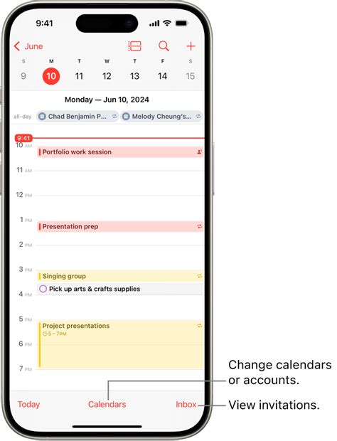 Create And Edit Events In Calendar On Iphone Apple Support Uk