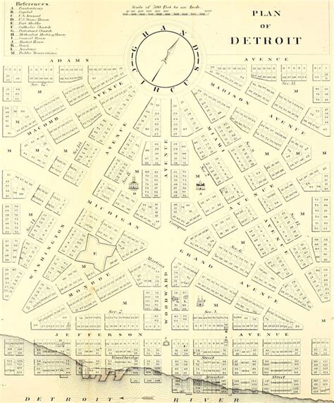 From the Ashes: A Historical Map of Detroit