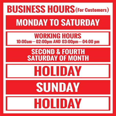 business hours vector art  vector art  vecteezy