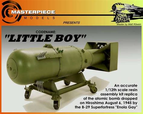 Little Boy Atomic Bomb | Masterpiece Models