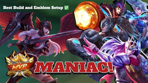 Freya Maniac Best Build And Emblem Setup Freya Gameplay Youtube