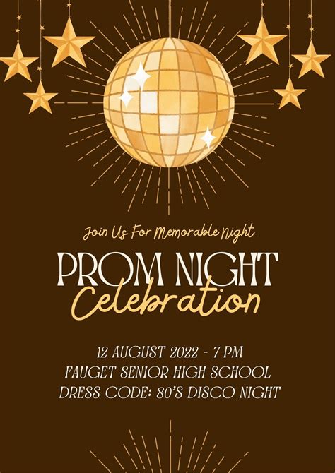 Prom Party Invitations