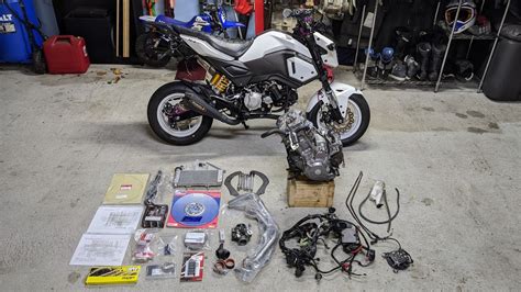 Cb300f Swap Into A 2017 Grom How To Honda Grom