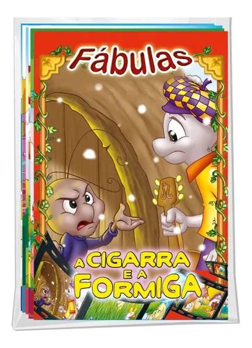 Fabulas Kit C Livros T Tulos Diferentes Letra Mai Scula