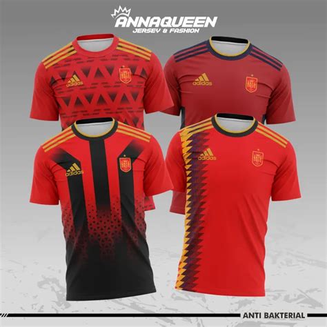 JERSEY BAJU KAOS TIMNAS SPAIN SPANYOL PIALA DUNIA QATAR 2022 2023