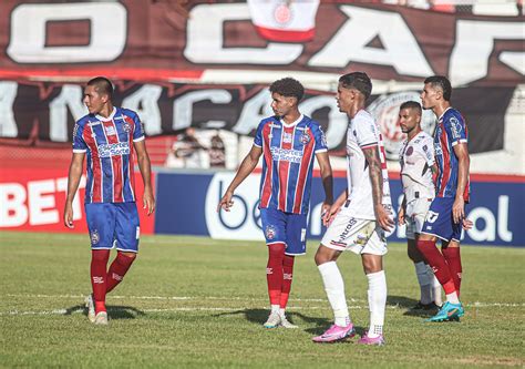 Bahia vacila e fica no empate contra o Atlético de Alagoinhas em 3 a 3