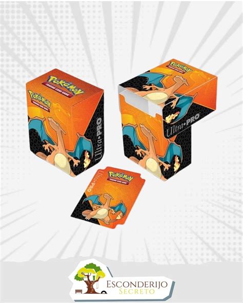 Deck Box Pok Mon Ultra Pro Charizard Esconderijo Secreto Seu