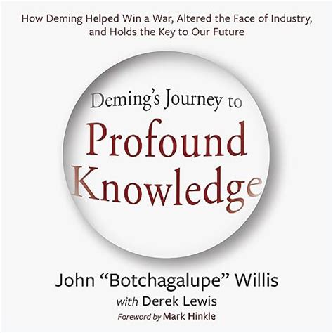 Demings Journey To Profound Knowledge By John Willis Audiobook