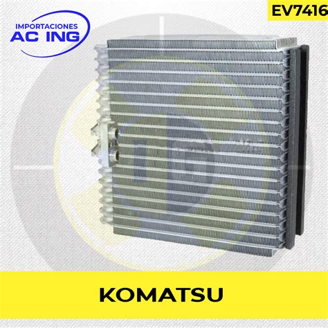 Evaporador Komatsu Ref Ev Importaciones Ac Ing