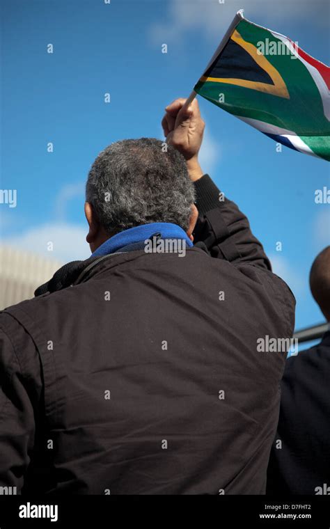 Waving South African Flag Hi Res Stock Photography And Images Alamy