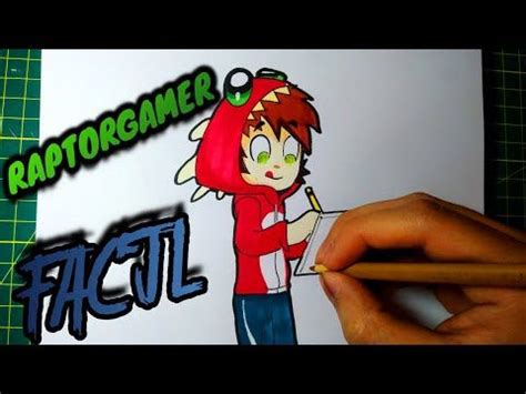 Como Dibujar A Raptorgamer De Las Perrerias De Mike Facil Paso A Paso