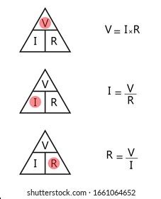 Ohm Law Triangle Images Stock Photos Vectors Shutterstock