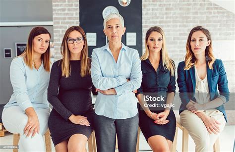 Group Women Only Corporate Portrait Stock Photo And More Pictures Of 20