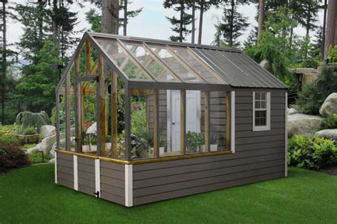 Shed Greenhouse Combos Outdoor Personia