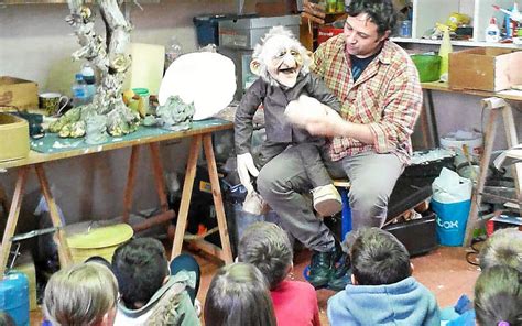 École Kergomard Les élèves fabriquent une marionnette Le Télégramme