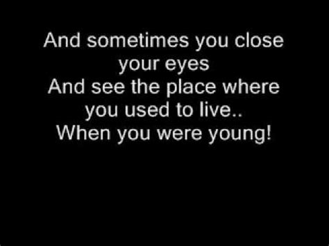 The Killers - When You Were Young Lyrics Chords - Chordify