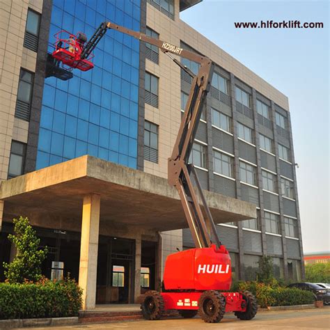 Hot Sale Hydraulic Articulated Boom Lift Mobile Spider Lifter Aerial