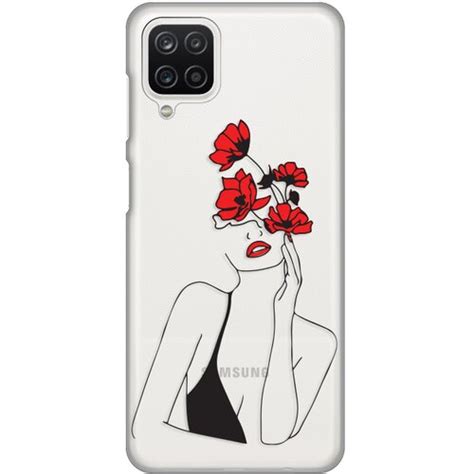 Teracell Maska Silikonska Print Skin Za Samsung A125F Galaxy A12 Floral