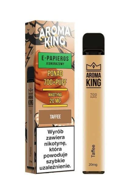 Jednorazowy E Papieros Aroma King Taffee 20mg Bomami