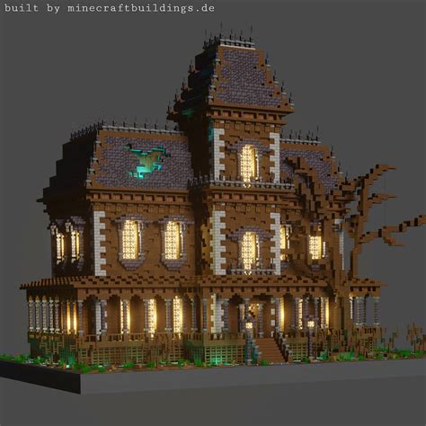 Minecraft Haunted Mansion Inside