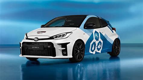 The Toyota Gr Yaris Hydrogen Concept Is A Race Car Powered By Its Name