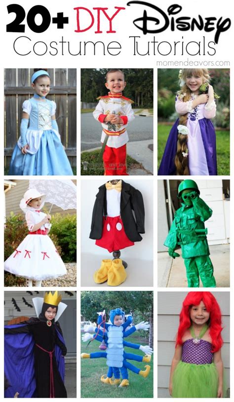 20+ DIY Disney Halloween Costumes